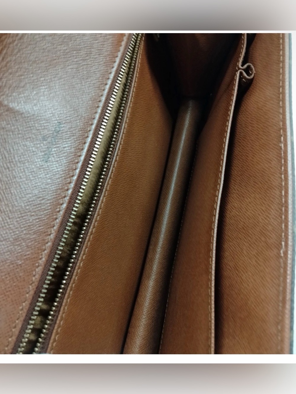 Louis Vuitton Pochette Dame GM Preowned -TH1910 With COA - Picture 11 of 17